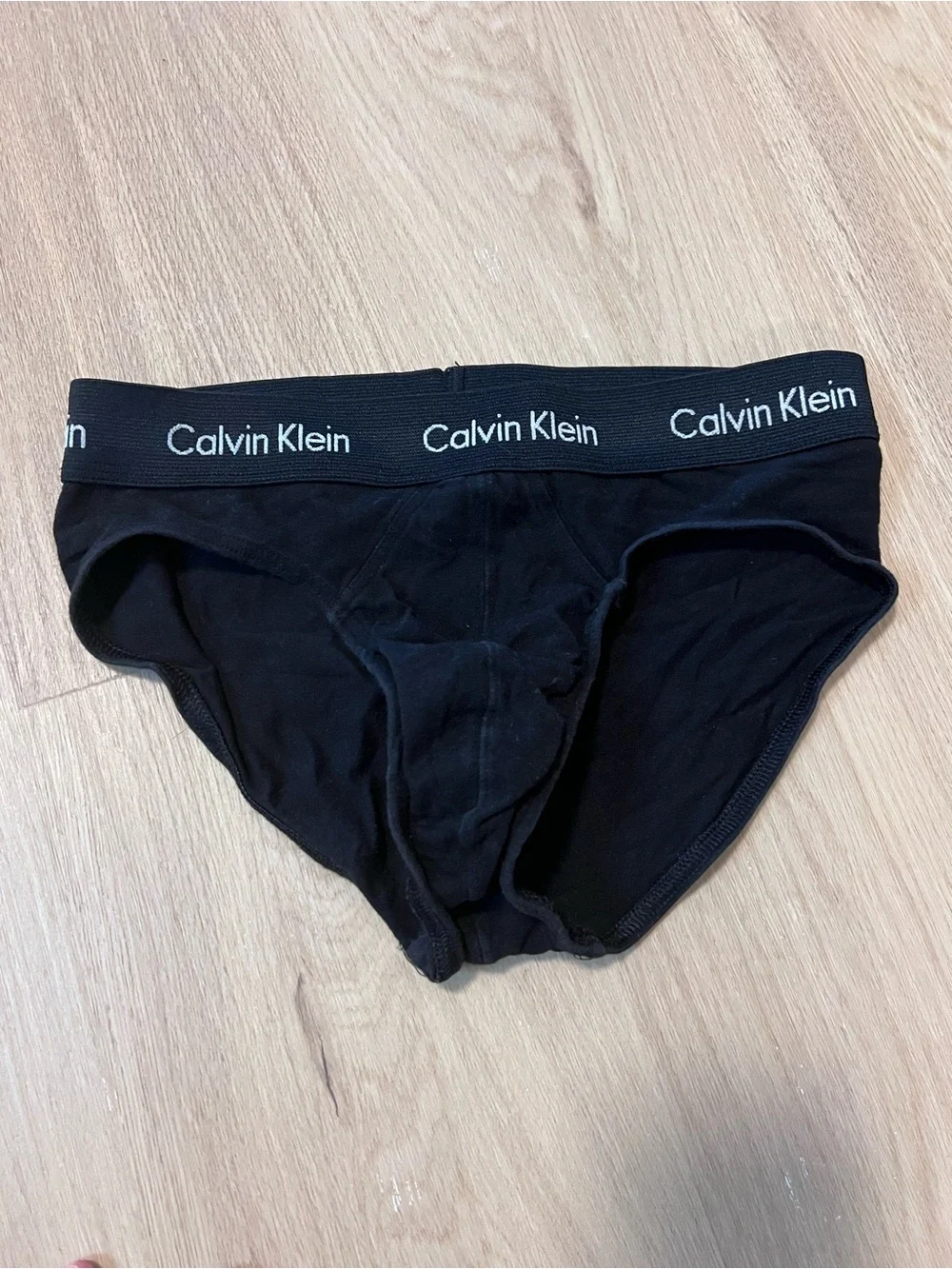 Calvin Klein Black Men’s Logo Waist Briefs